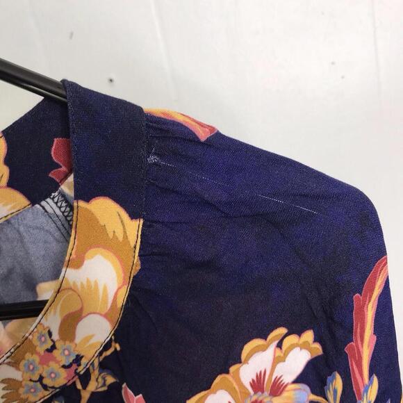 Soft Surroundings Dress Womens PS Parry Maxi Colorful Floral Maximalist Tapestry - Picture 8 of 10